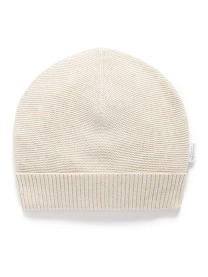 Purebaby Natural Textured Beanie image 1