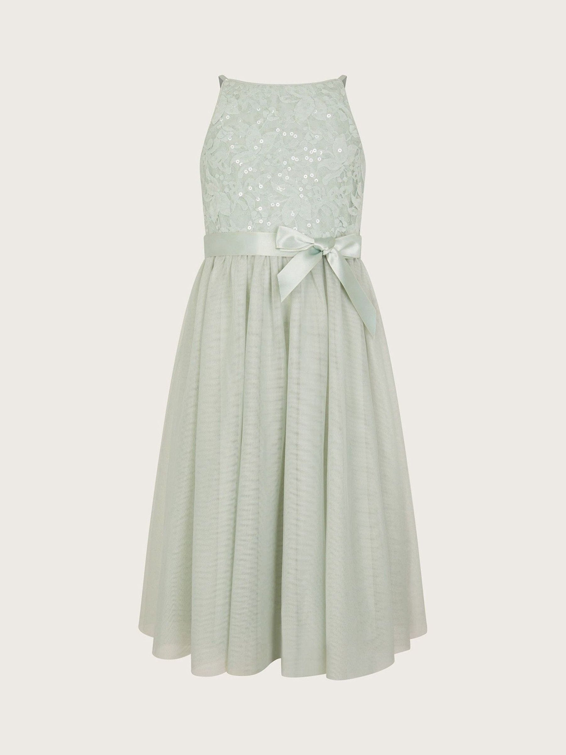 Monsoon Green Lacey Sequin Truth Dress image 2