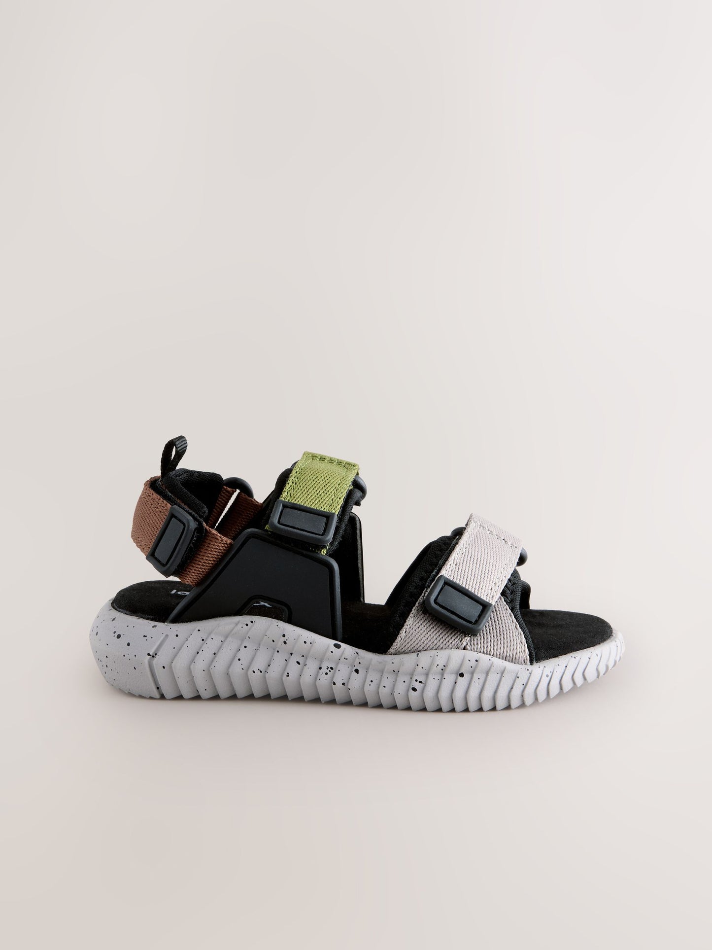 Grey/Black Utility Trekker Walking Sandals image 2