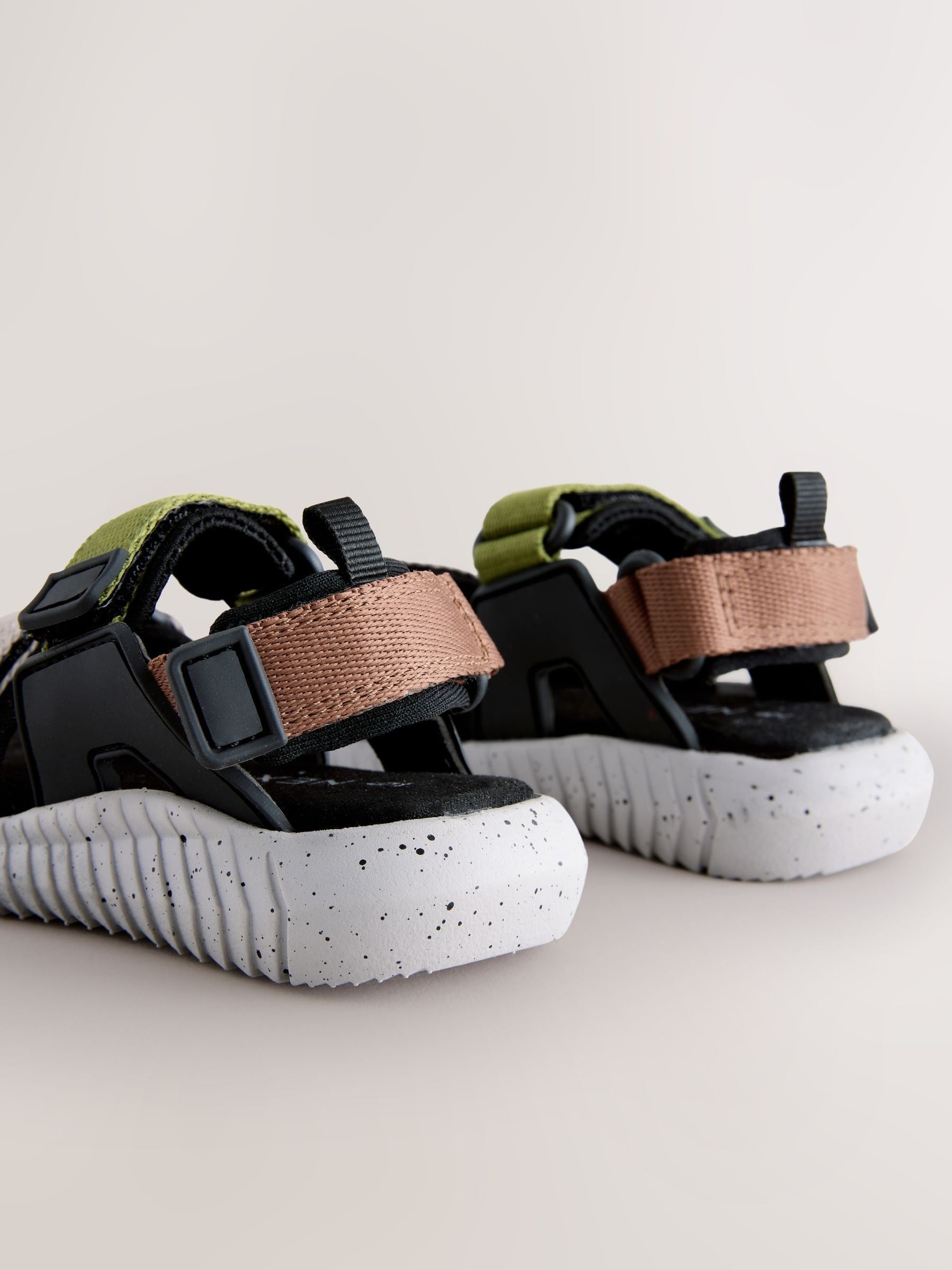 Grey/Black Utility Trekker Walking Sandals image 3