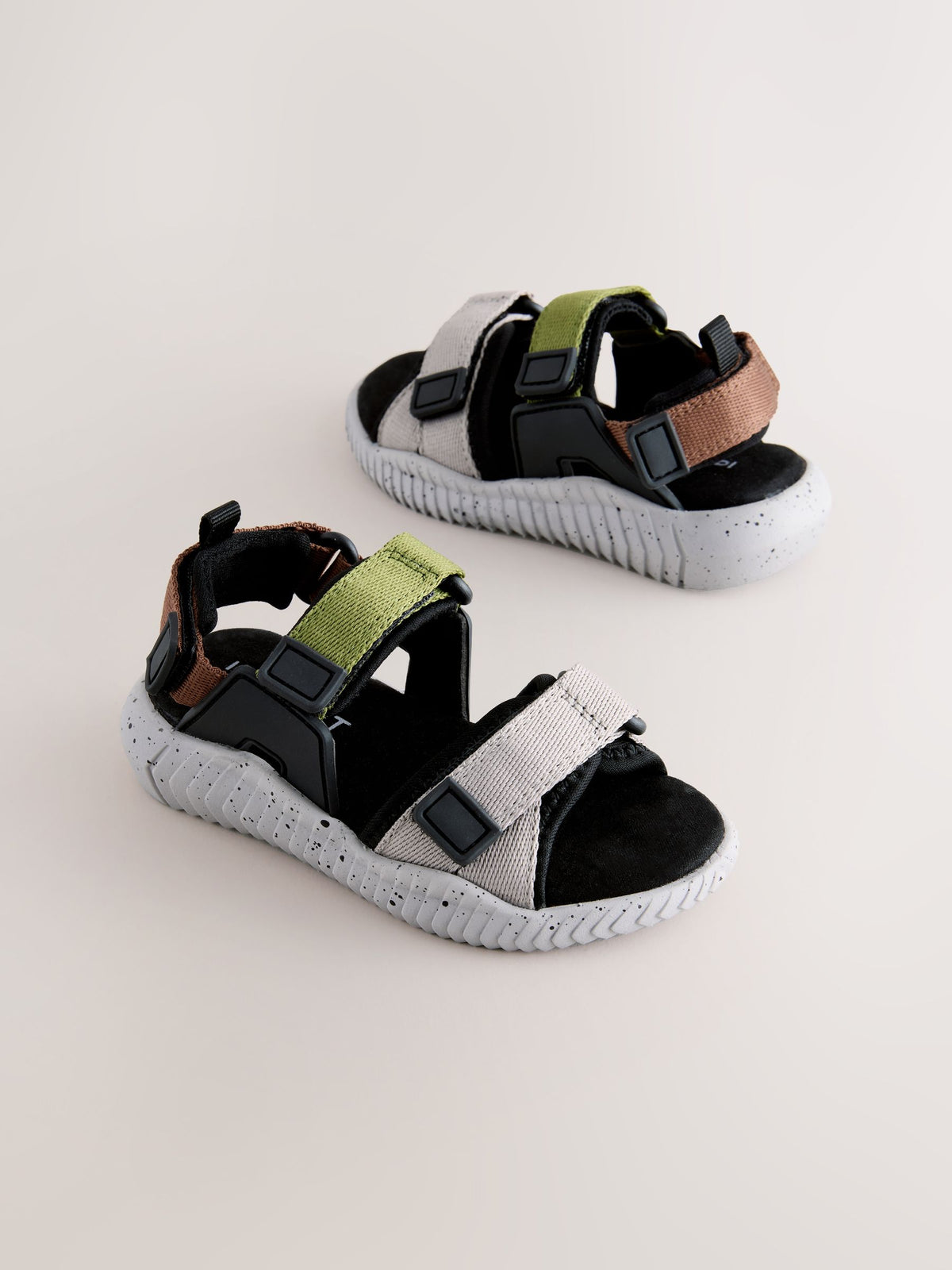 Grey/Black Utility Trekker Walking Sandals image 1