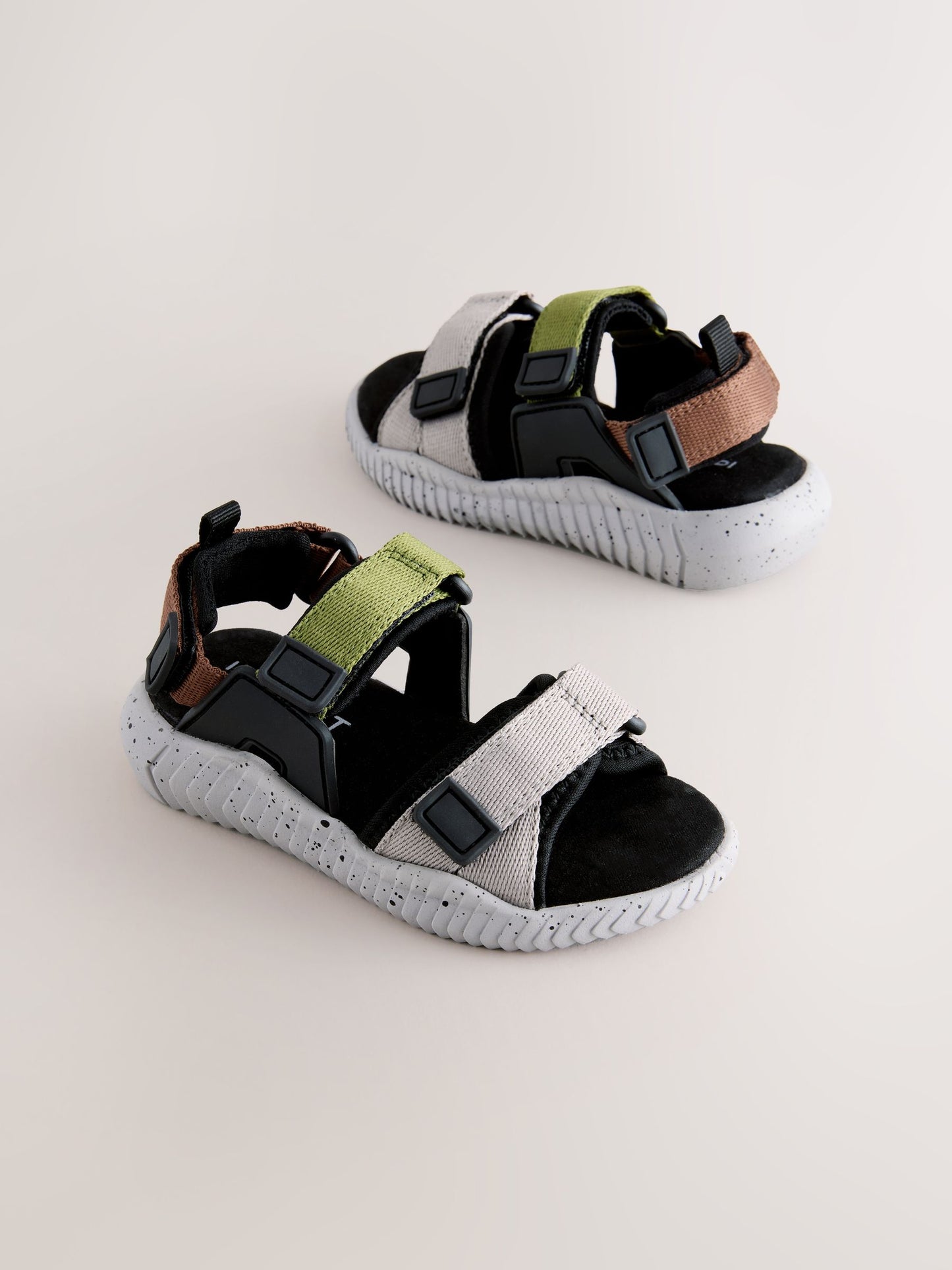 Grey/Black Utility Trekker Walking Sandals image 1