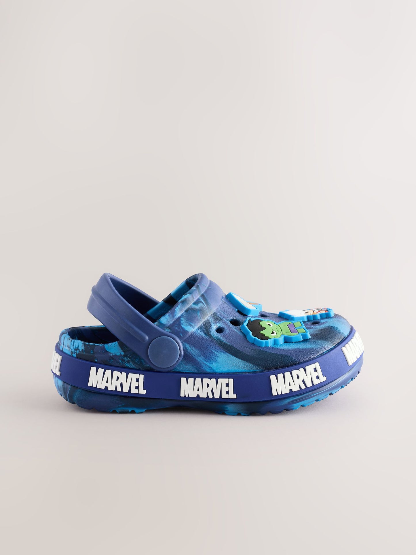 Blue Marvel Character Clogs image 2