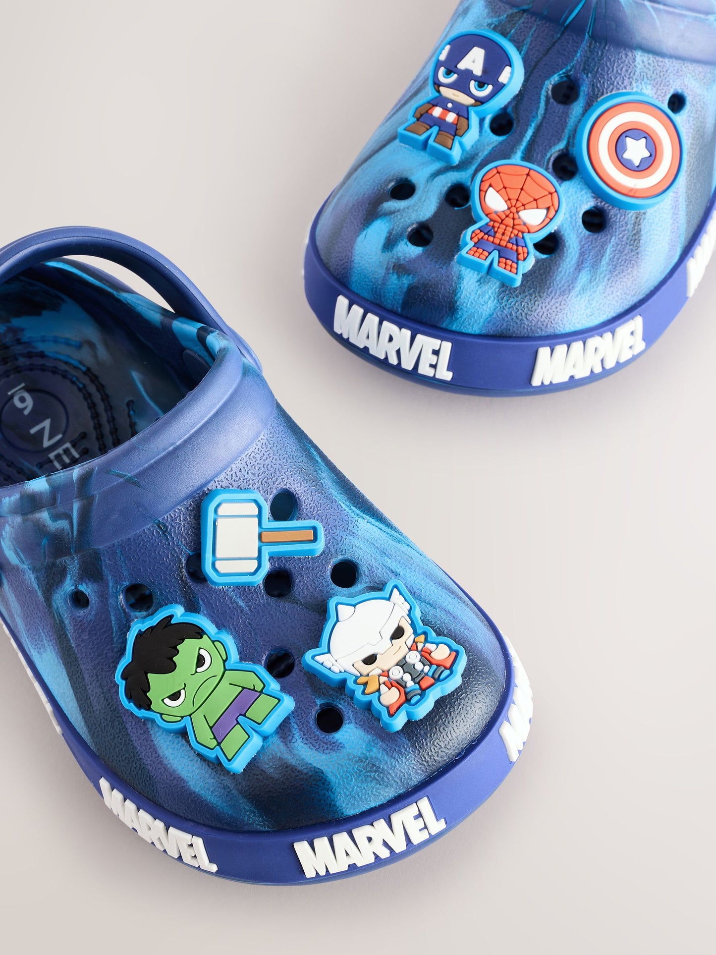Blue Marvel Character Clogs image 4