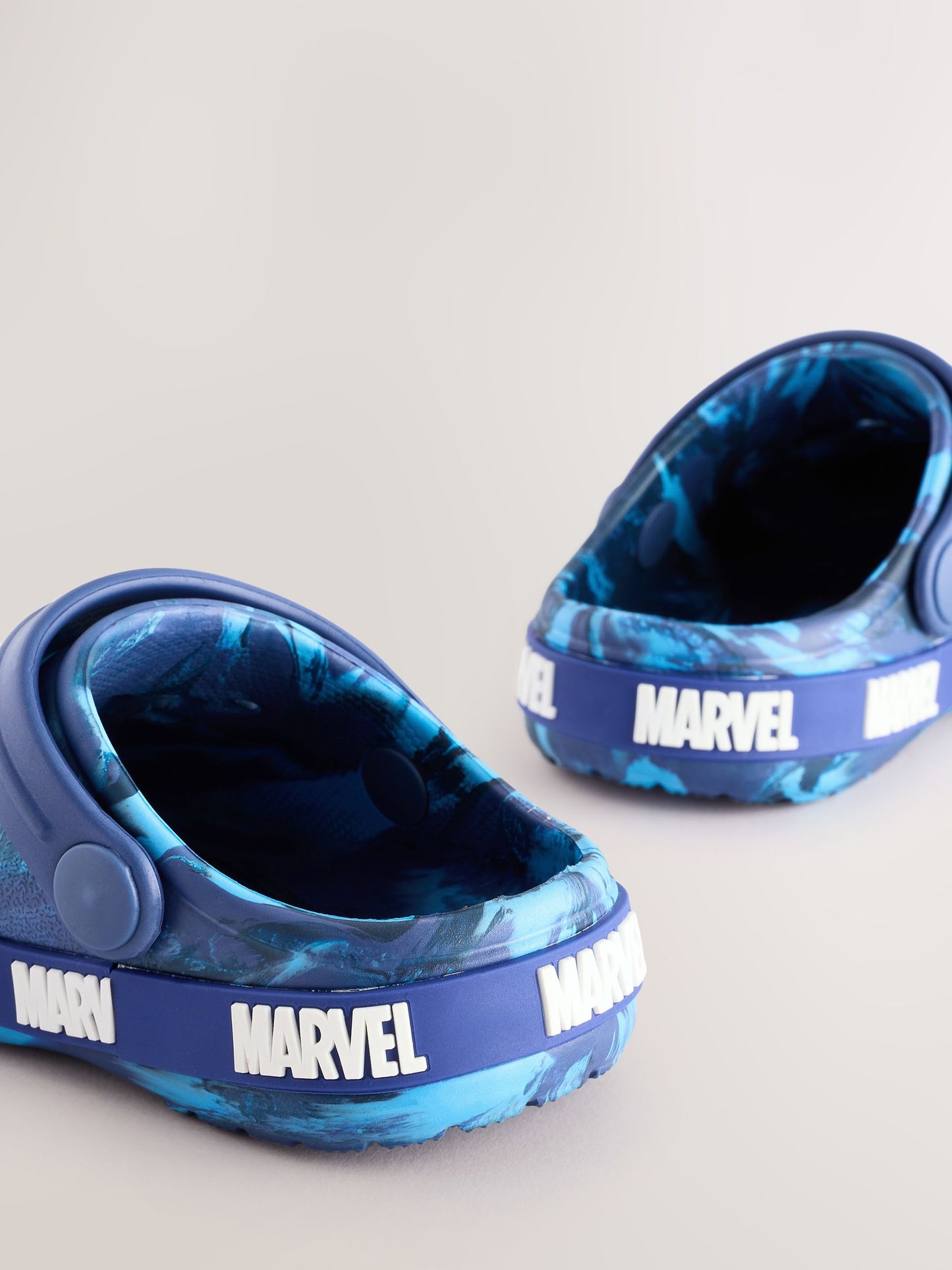 Blue Marvel Character Clogs image 5