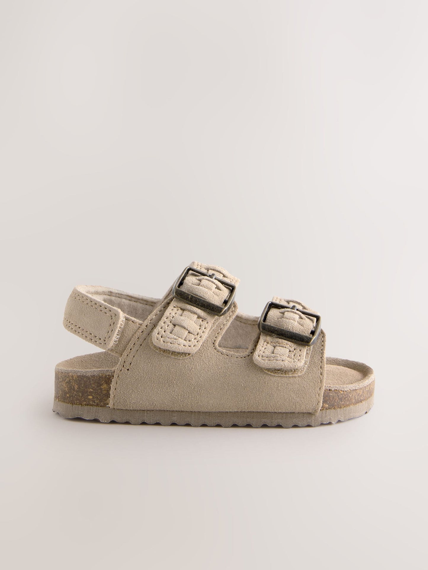 Stone Leather Standard Fit (F) Double Buckle Sandals image 2
