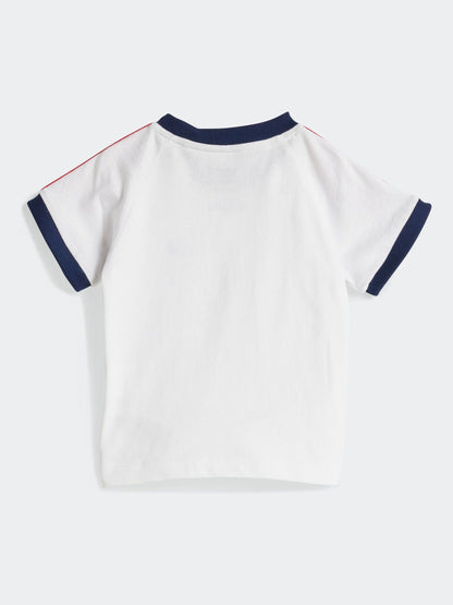 Dsiney Kidz - adidas originals Blue Denim T-Shirt Set Infant Kids image 3