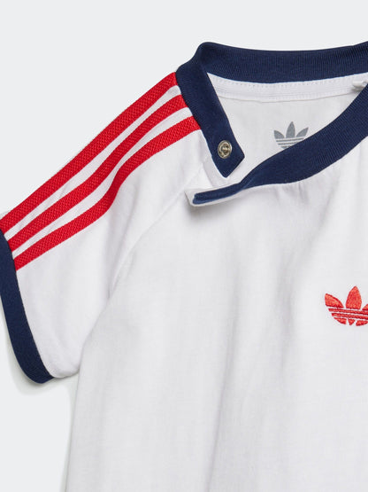 Dsiney Kidz - adidas originals Blue Denim T-Shirt Set Infant Kids image 5