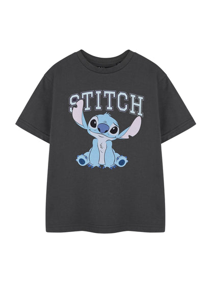 Dsiney Kidz - Vanilla Underground Grey Stitch Disney T-Shirt image 1
