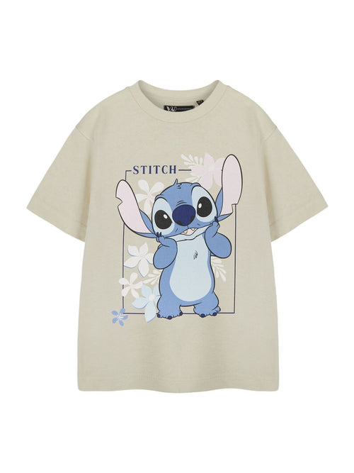 Dsiney Kidz - Vanilla Underground Cream Stitch Disney T-Shirt image 1