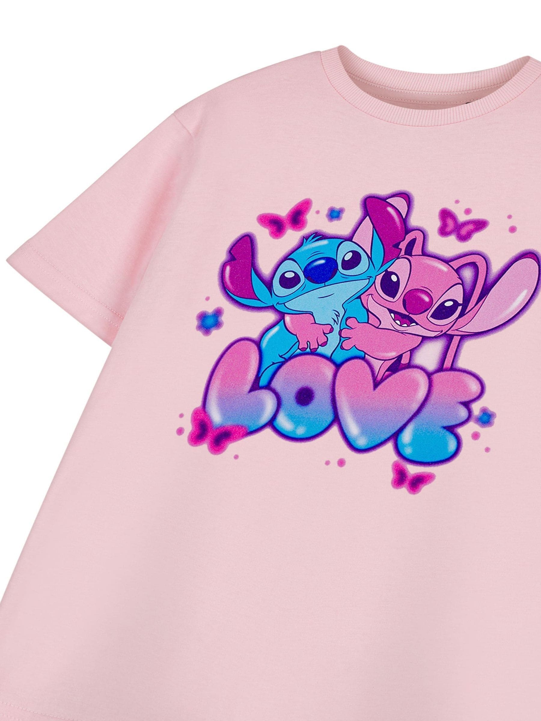 Dsiney Kidz - Vanilla Underground Pink Stitch Disney T-Shirt image 5
