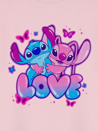 Dsiney Kidz - Vanilla Underground Pink Stitch Disney T-Shirt image 6