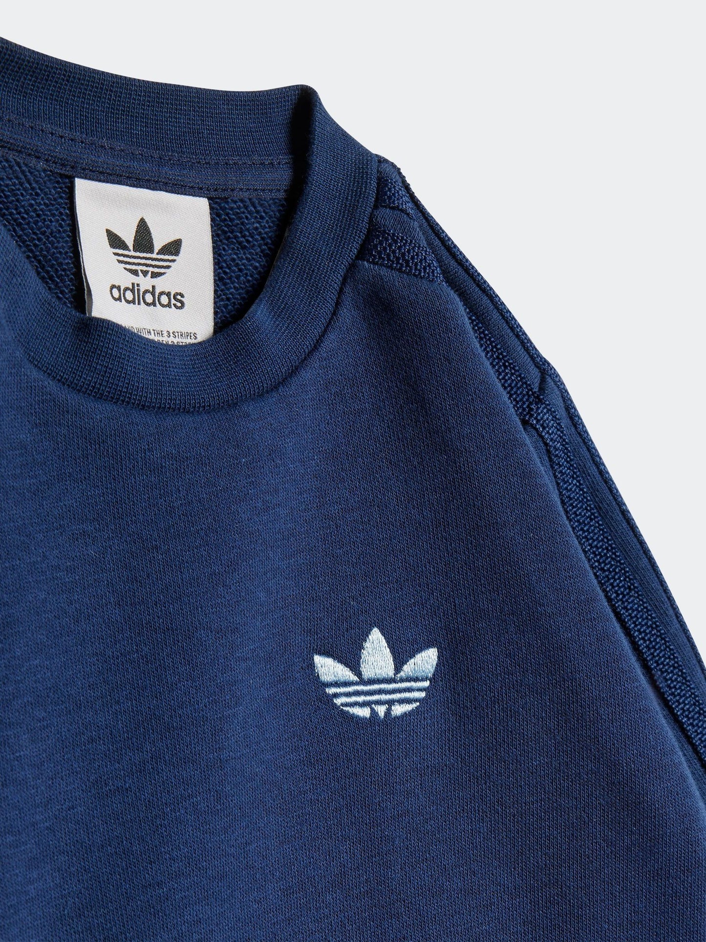 adidas originals Blue Sweatshirt and Denim Legging Set Infant Kids image 5