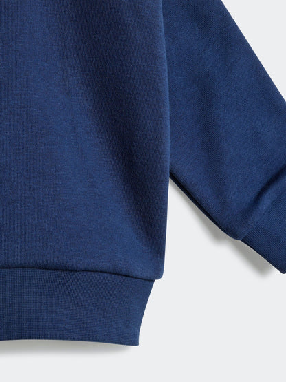 adidas originals Blue Sweatshirt and Denim Legging Set Infant Kids image 6