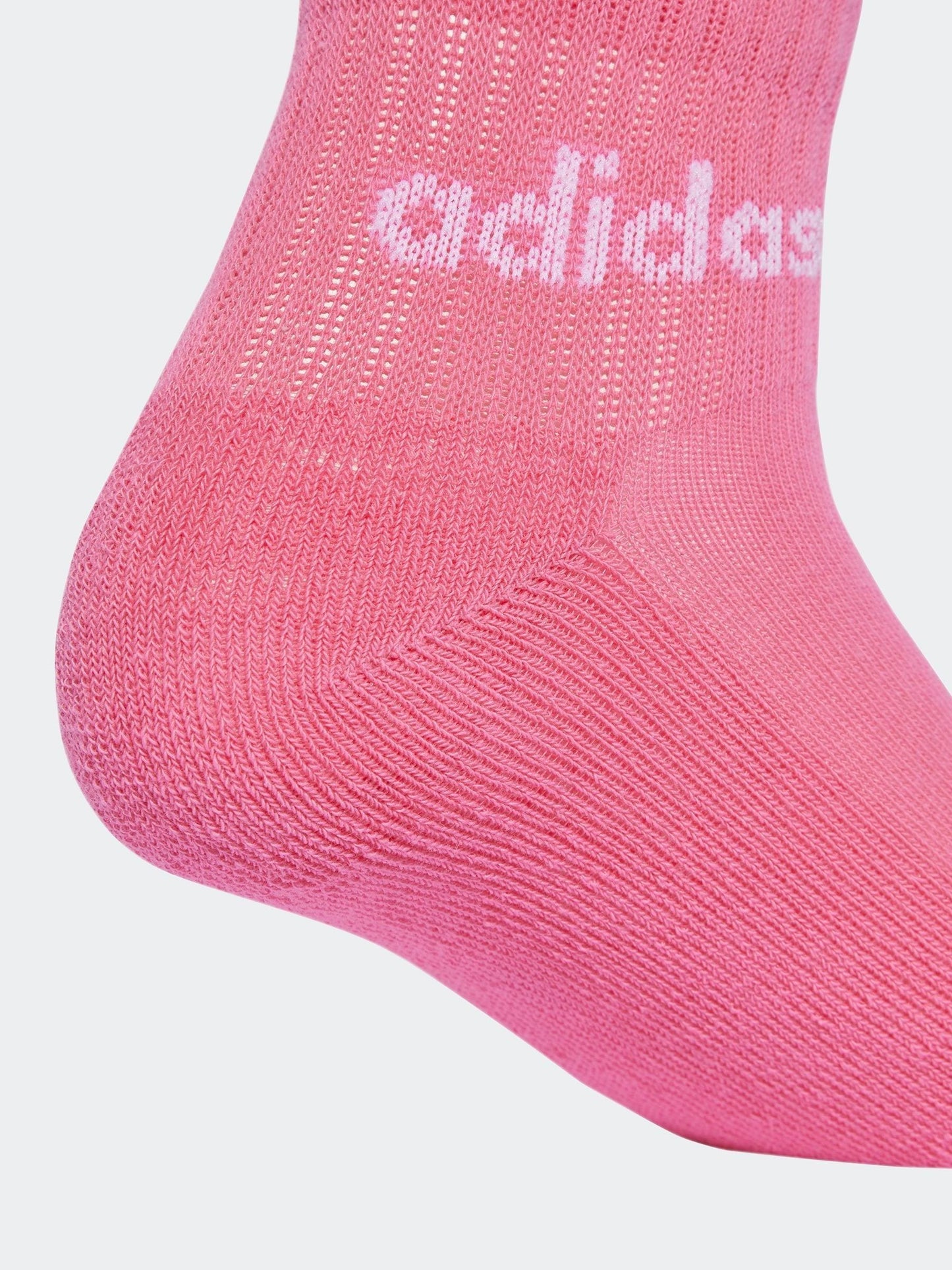 adidas Pink/Lilac Linear Ankle 5 Packs Socks image 4