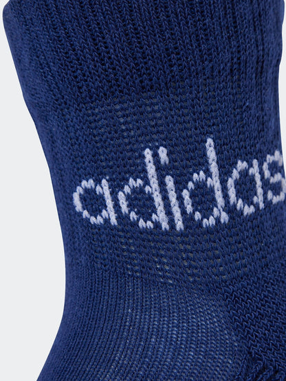 adidas Blue/Navy Linear Ankle 5 Packs Socks image 3