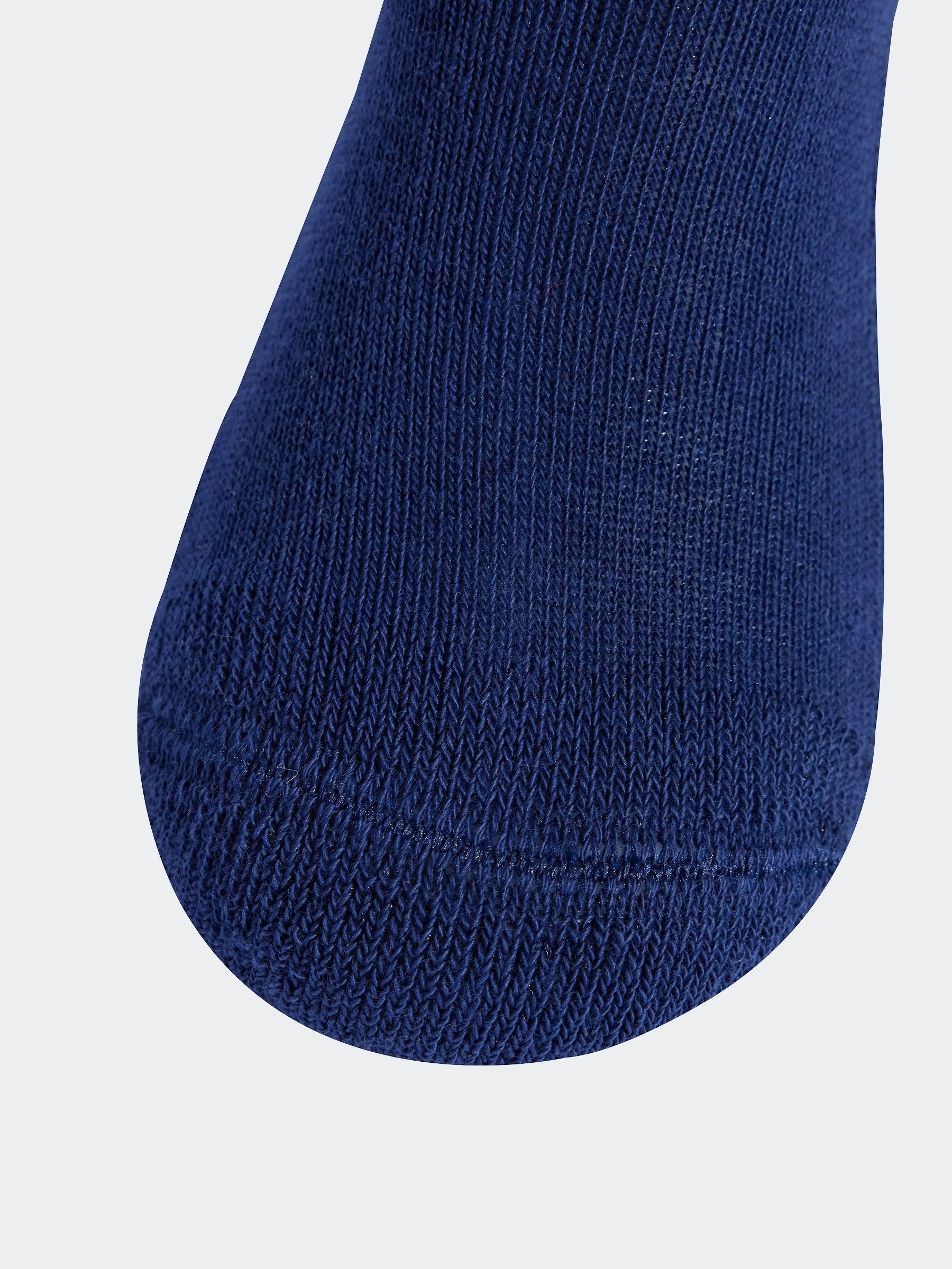 adidas Blue/Navy Linear Ankle 5 Packs Socks image 4