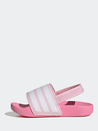 adidas Pink Adilette Estrap Infant Sliders image 2