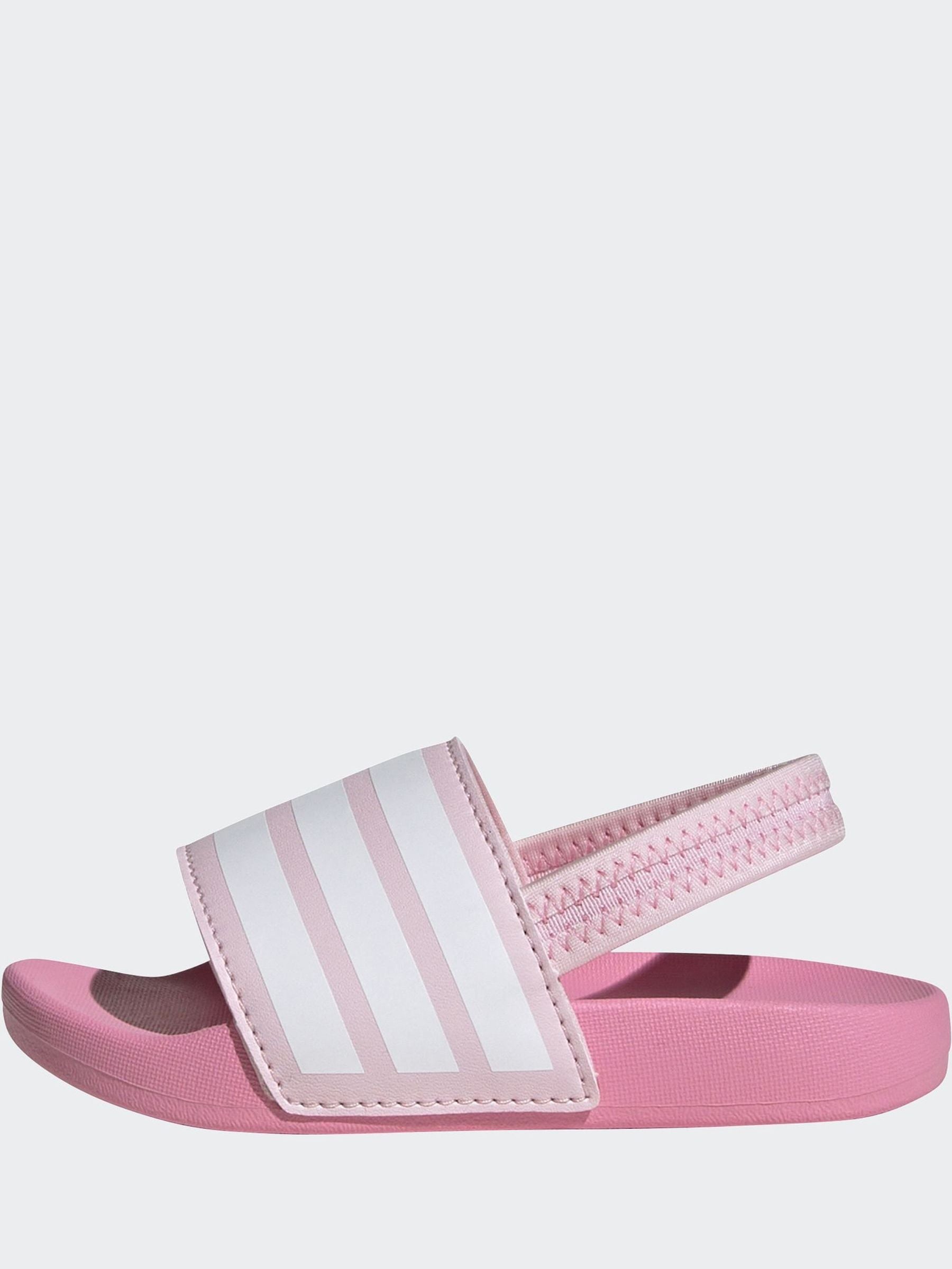 adidas Pink Adilette Estrap Infant Sliders image 5