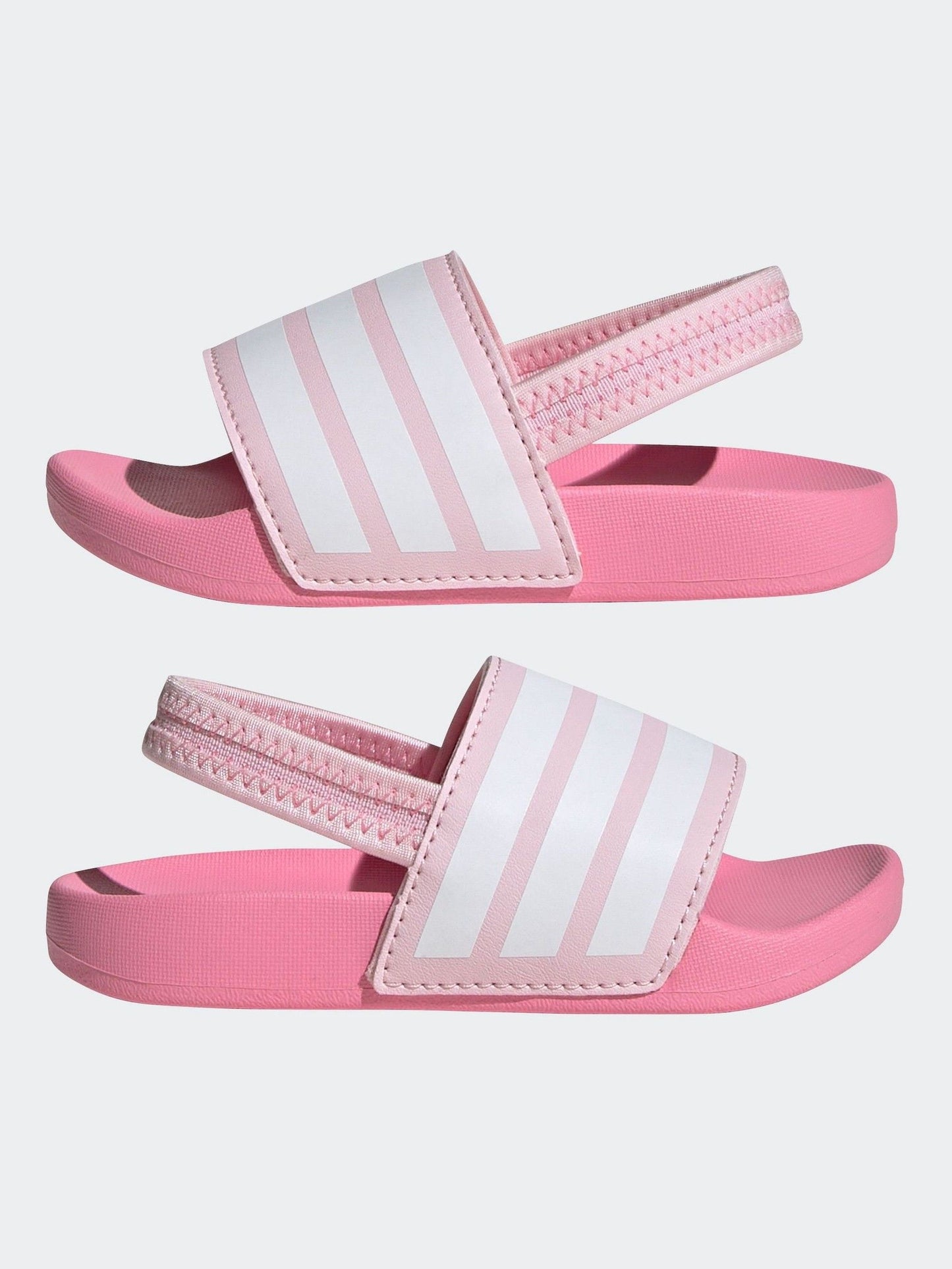 adidas Pink Adilette Estrap Infant Sliders image 6