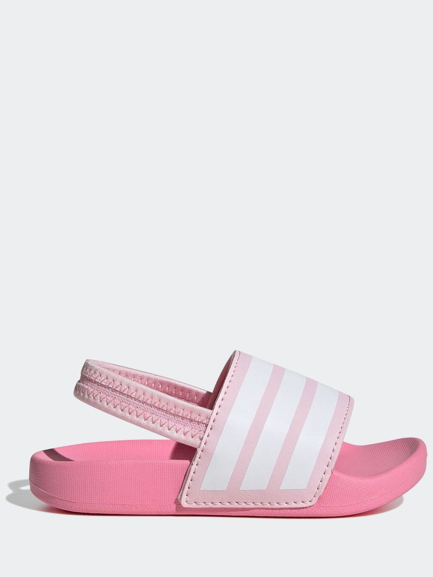 adidas Pink Adilette Estrap Infant Sliders image 1