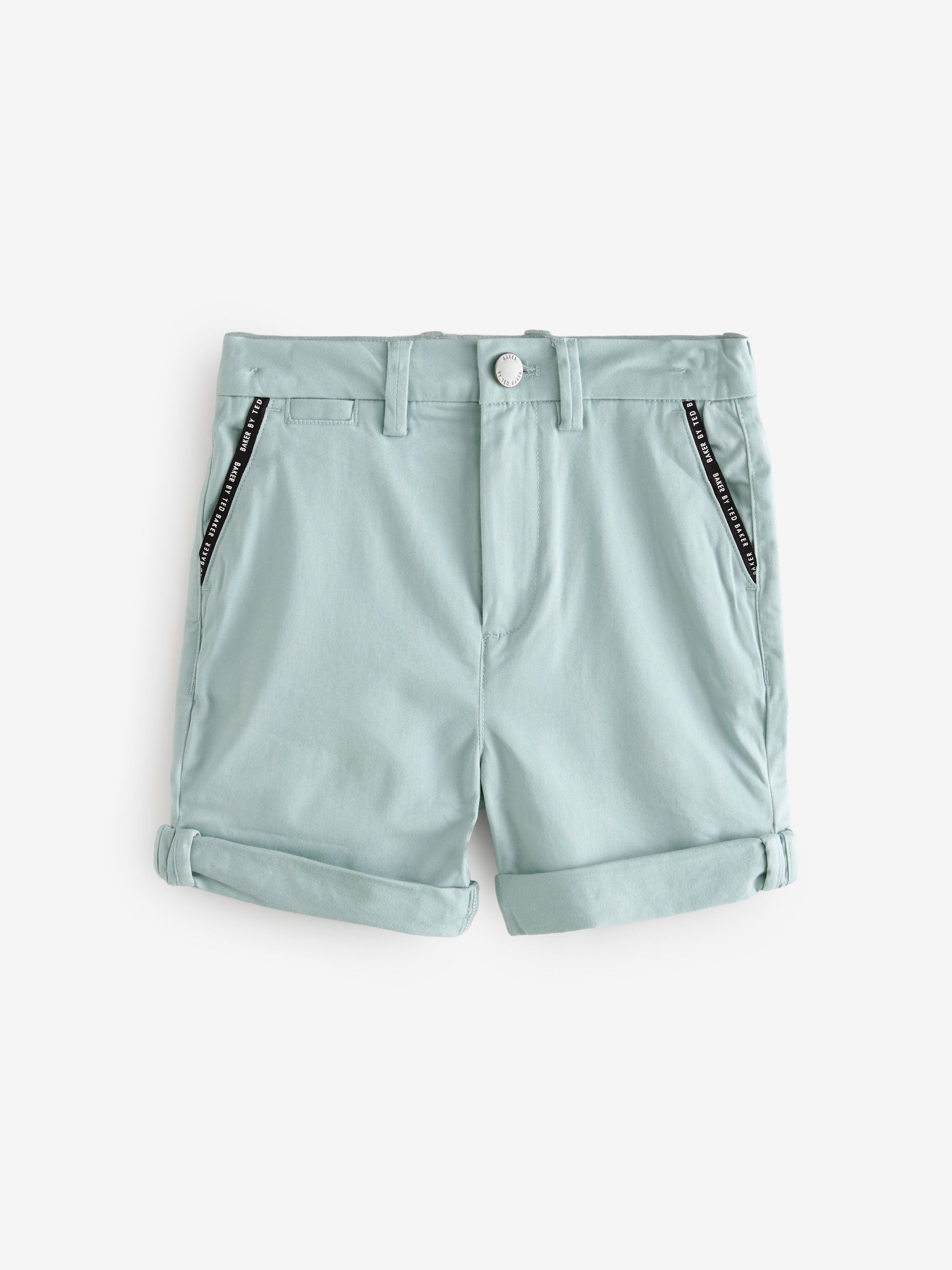 Baker by Ted Baker Green Chino Shorts image 7