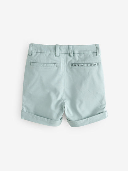 Baker by Ted Baker Green Chino Shorts image 8