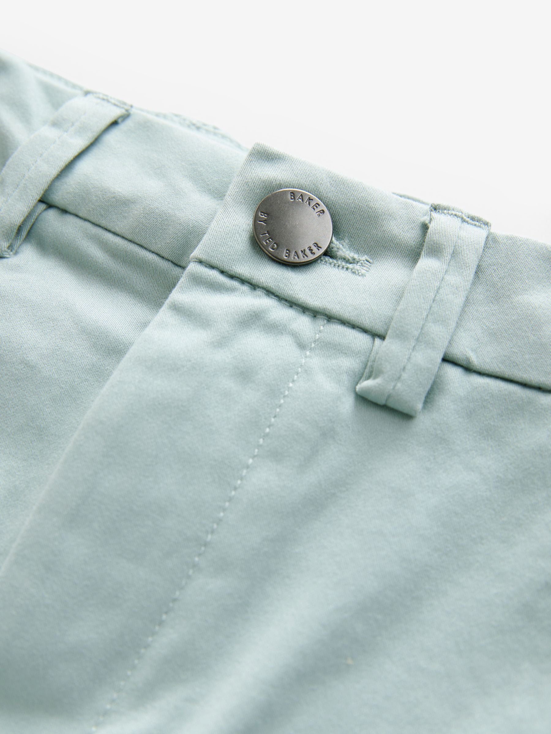 Baker by Ted Baker Green Chino Shorts image 9