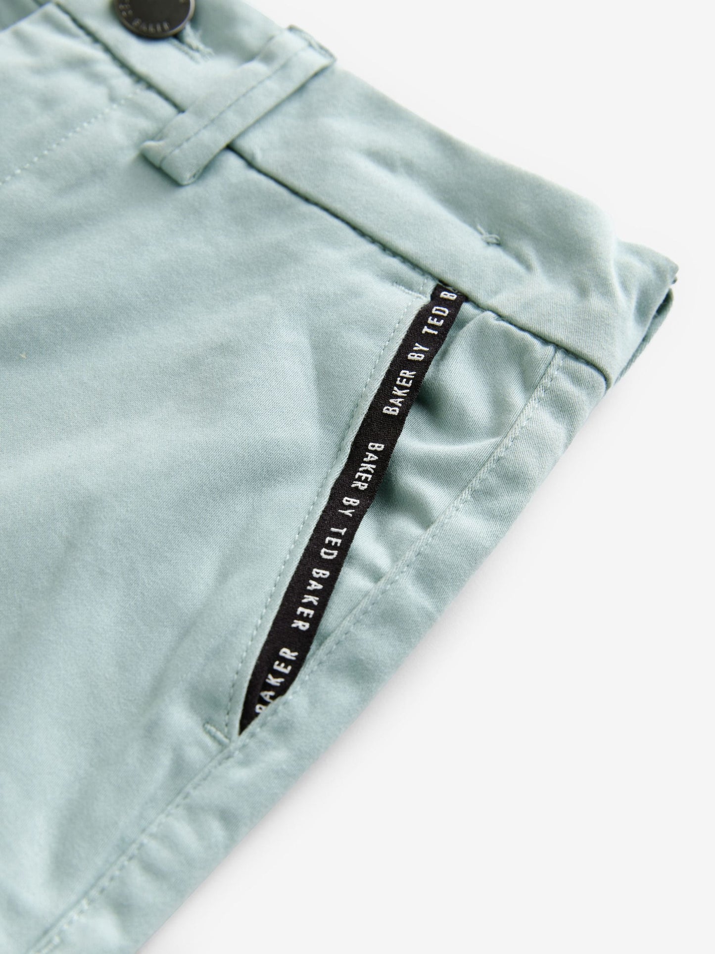Baker by Ted Baker Green Chino Shorts image 10
