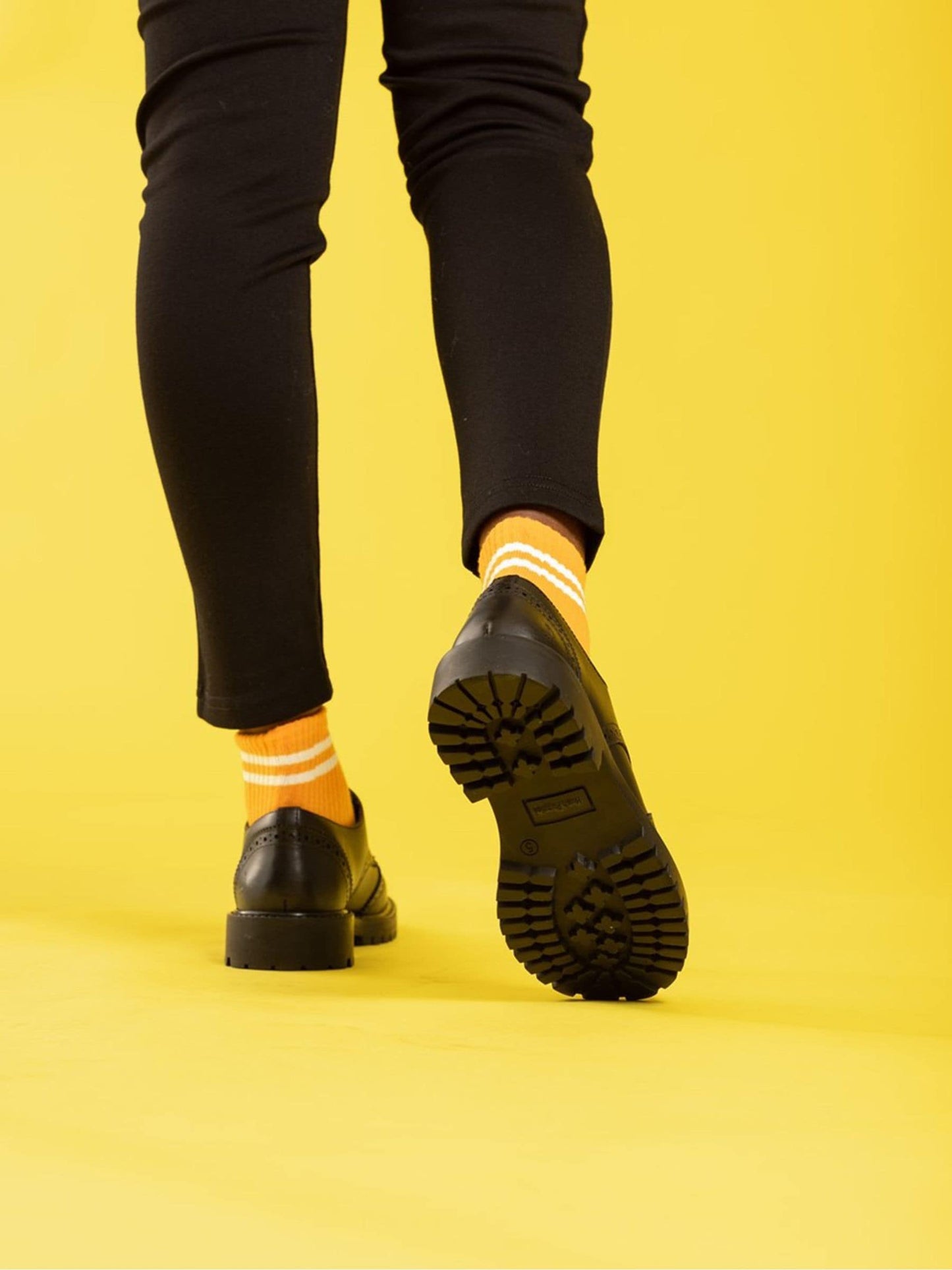 Hush Puppies Black Athena Senior School Shoes image 2