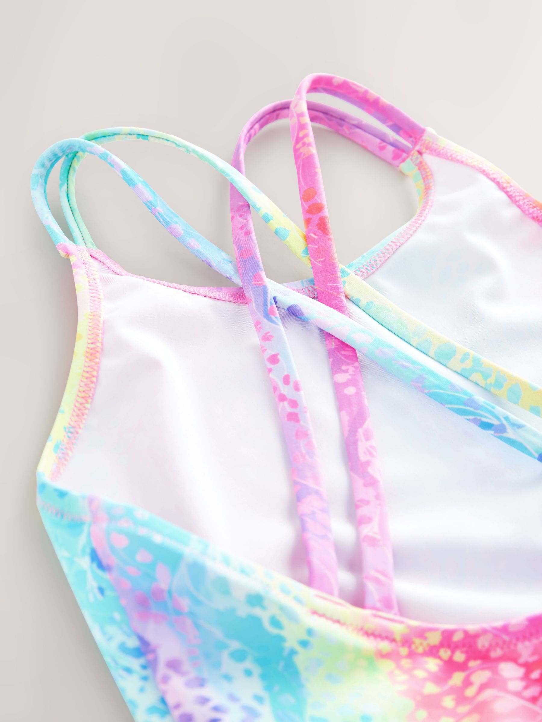 Multi Animal Double Strap Swimsuit (3-16yrs) image 7