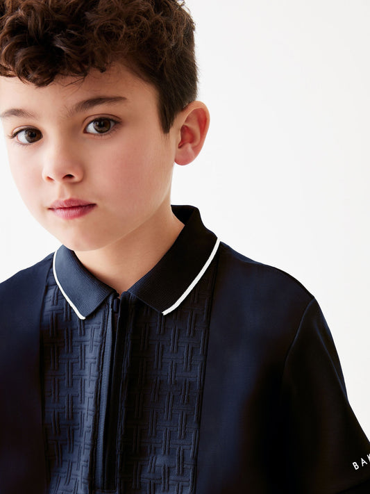 Baker by Ted Baker Textured Polo Shirt image 1
