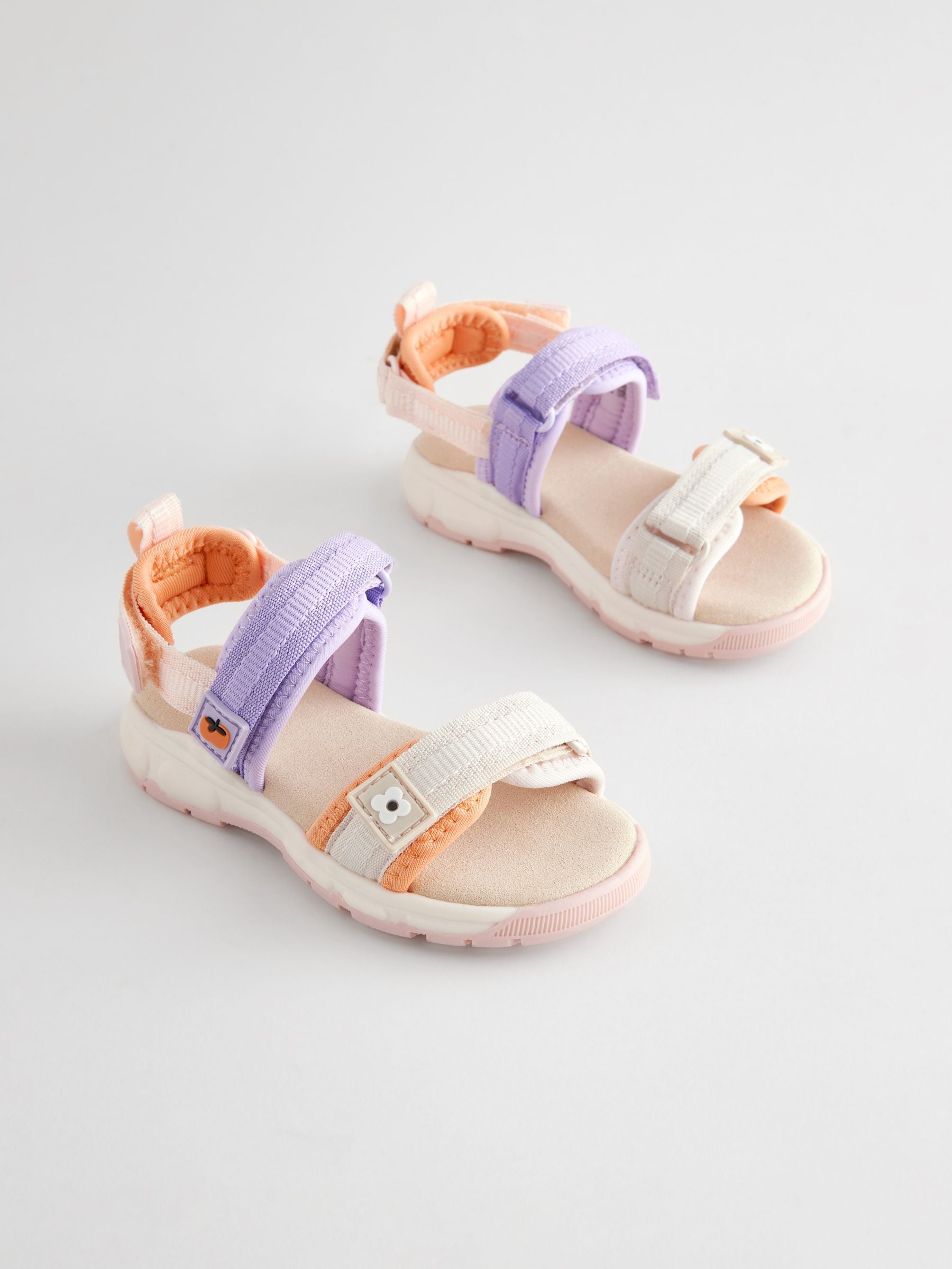 Multi Pastel Trekker Sandals image 3