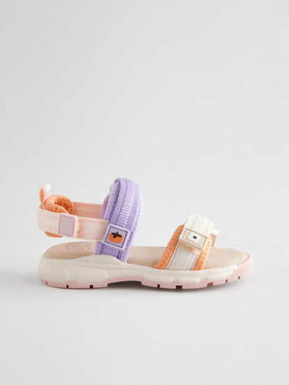 Multi Pastel Trekker Sandals image 4