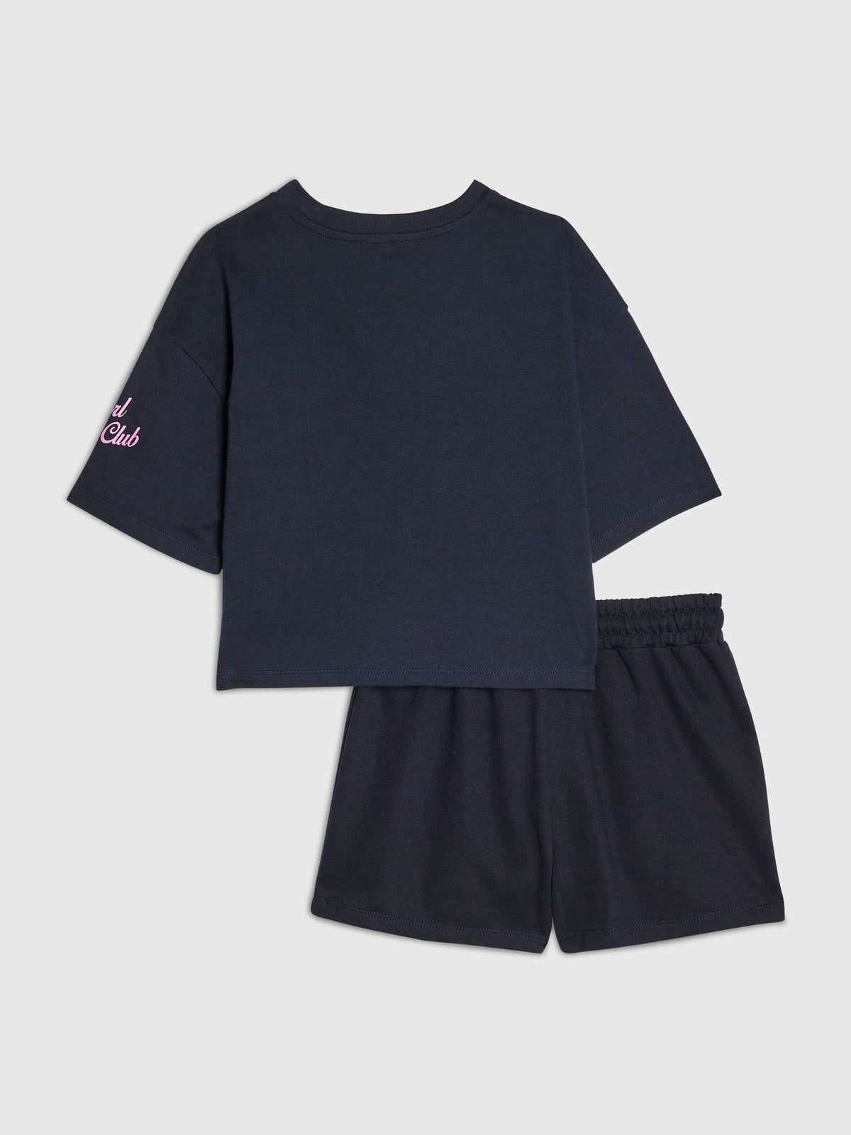 Dsiney Kidz - River Island Blue Island Era Cherry T-Shirt & Short Set image 2