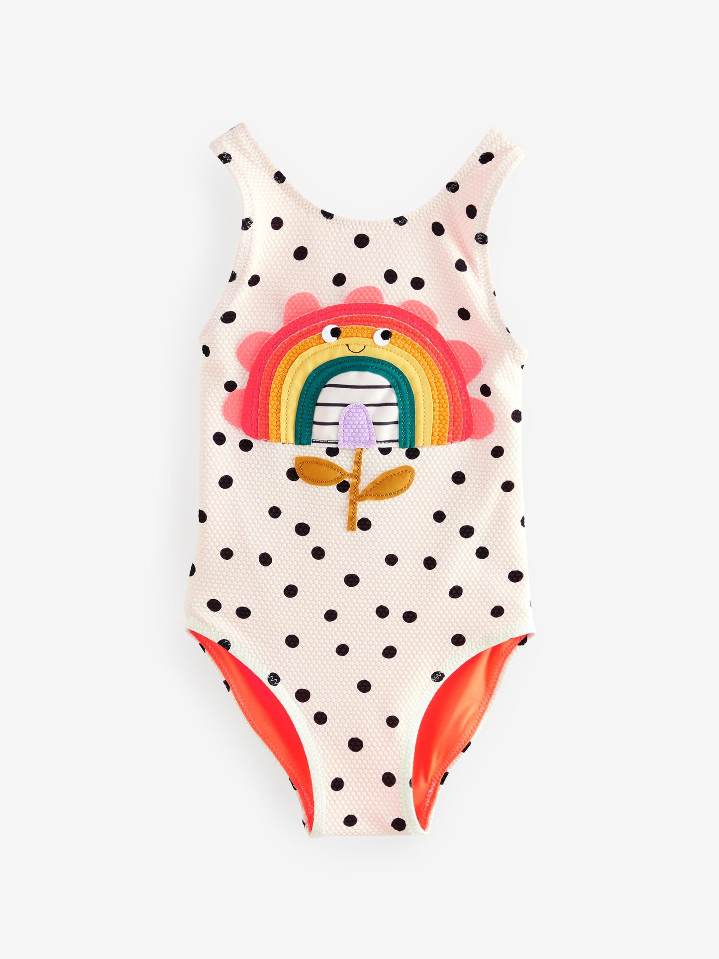 Ecru Spot Rainbow Swimsuit (3mths-7yrs) image 5