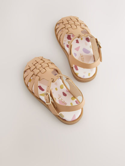 Tan Brown Fisherman Sandals image 3