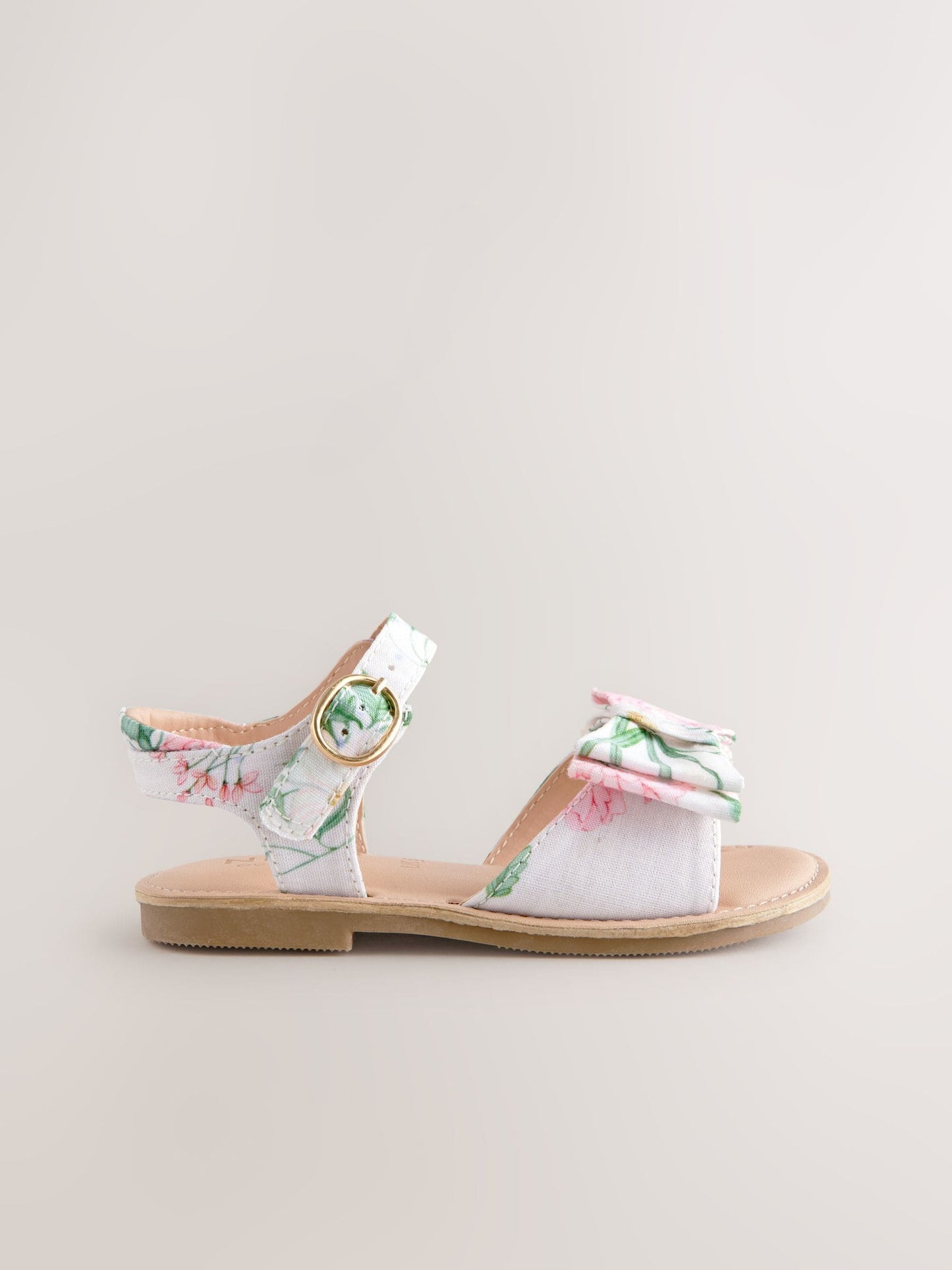 Floral Standard Fit (F) Bow Occasion Sandals image 2