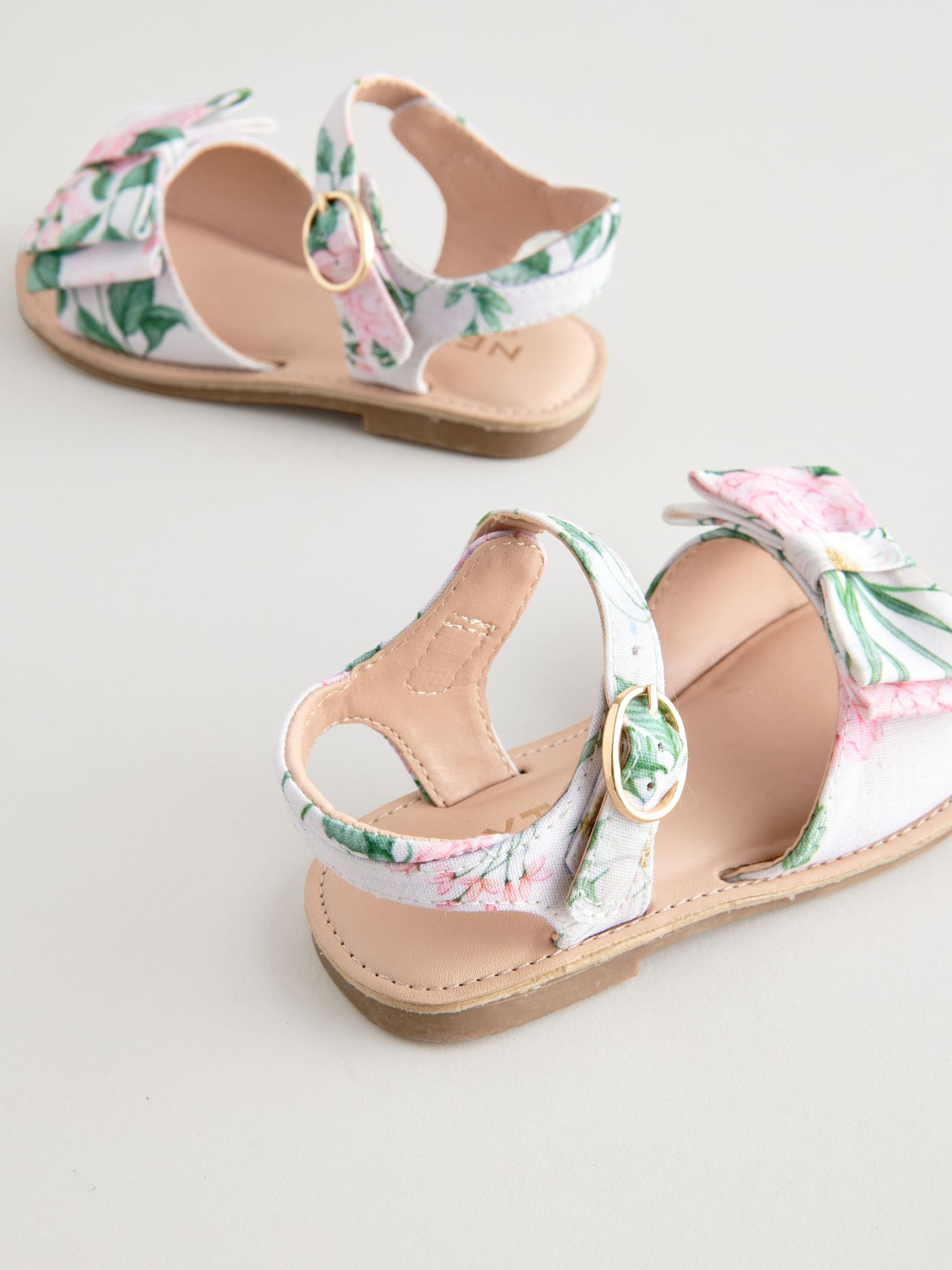 Floral Standard Fit (F) Bow Occasion Sandals image 5