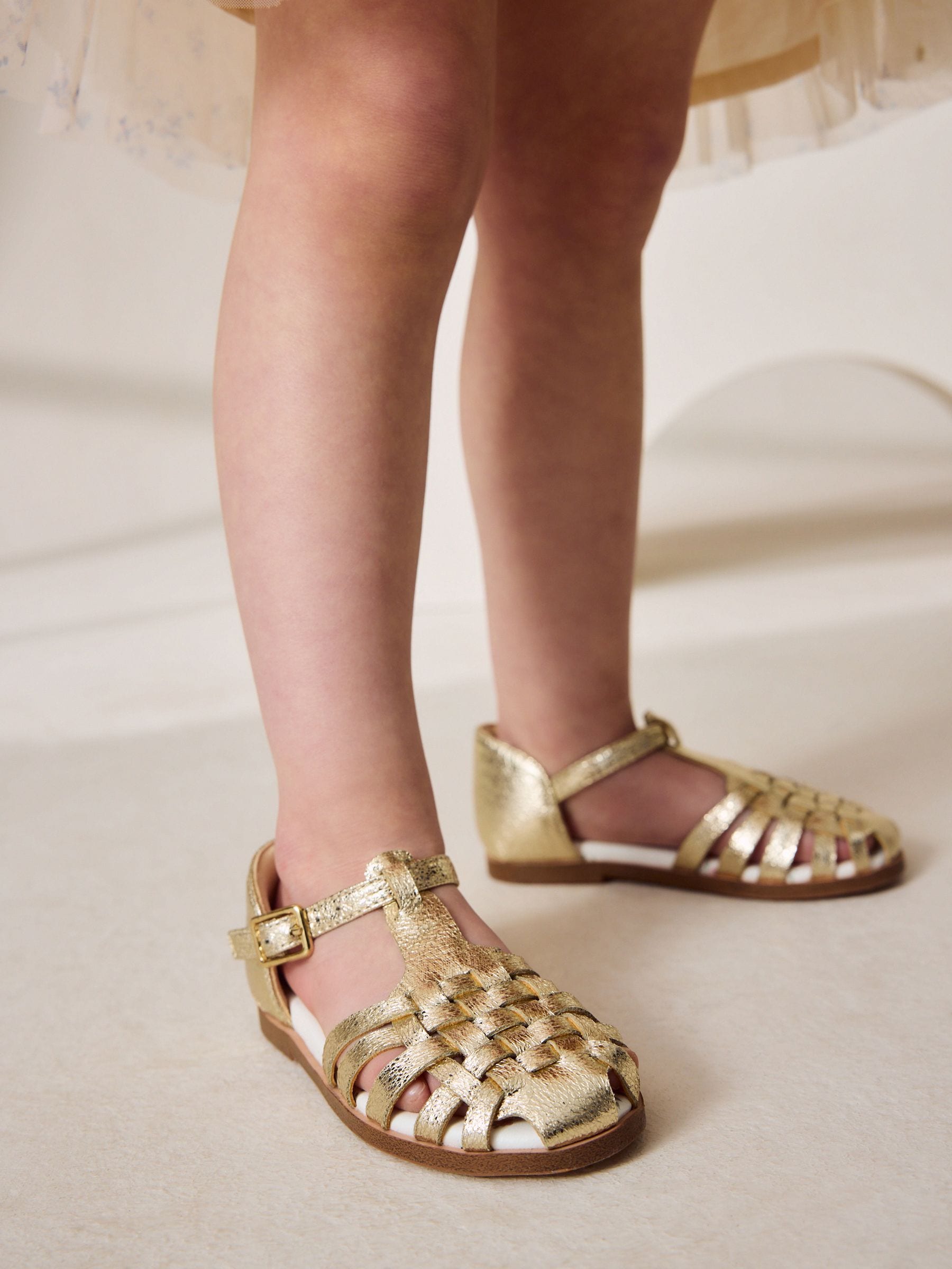 Gold Standard Fit (F) Fisherman Occasion Sandals image 2