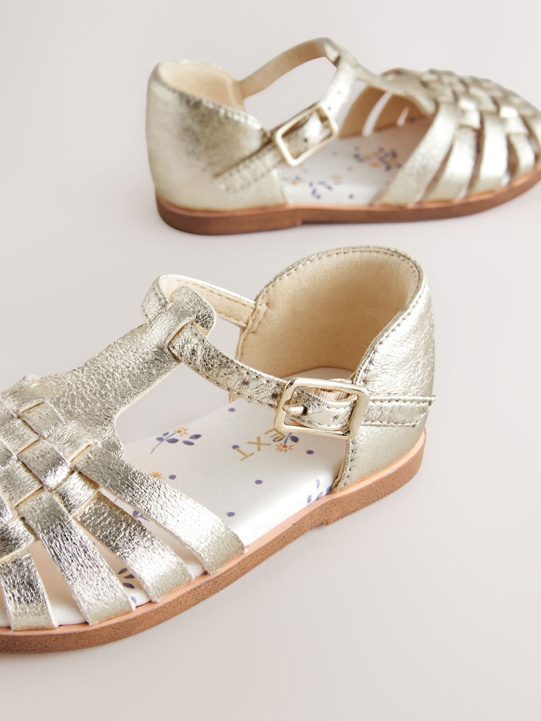 Gold Standard Fit (F) Fisherman Occasion Sandals image 7