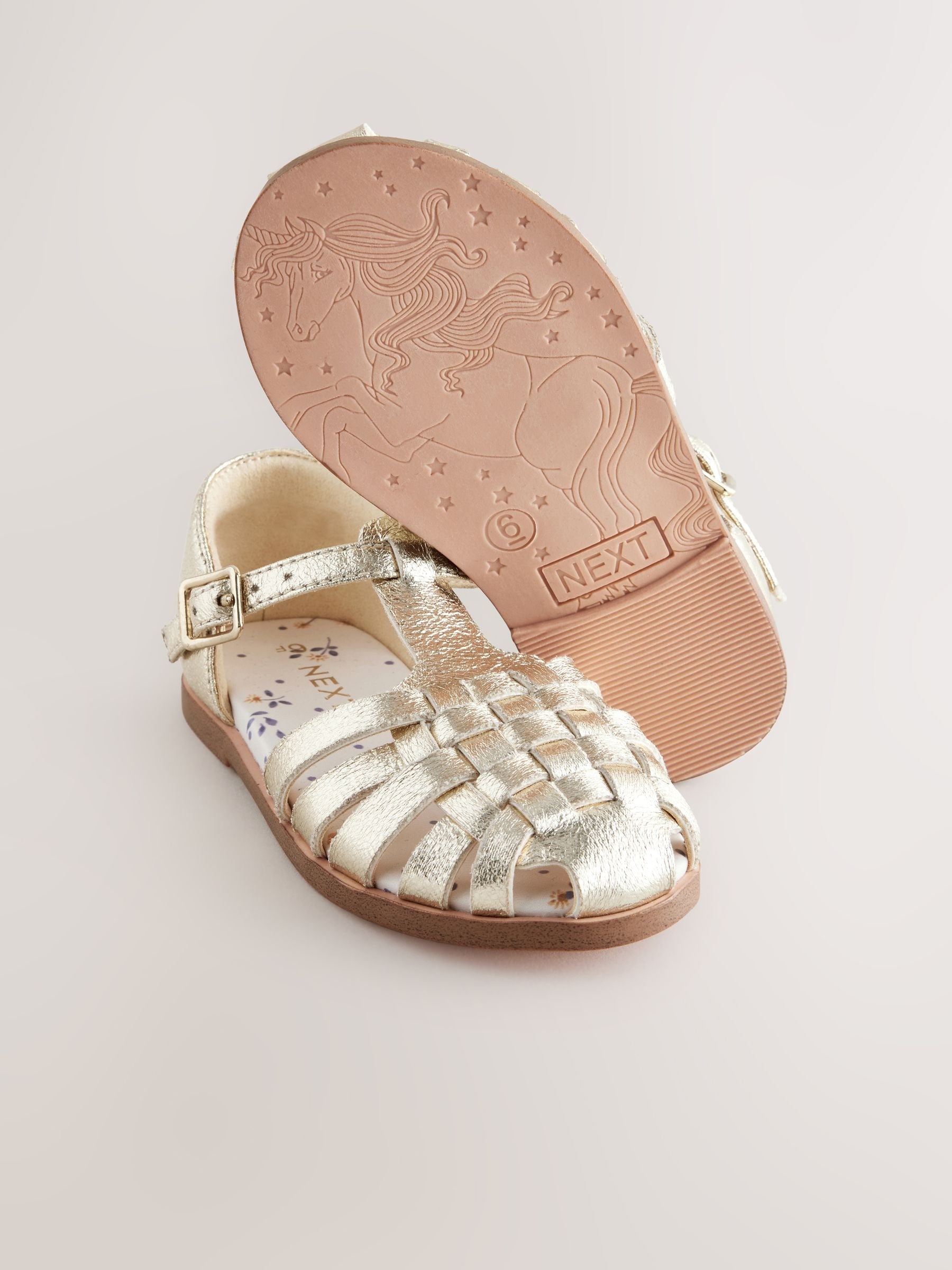 Gold Standard Fit (F) Fisherman Occasion Sandals image 8