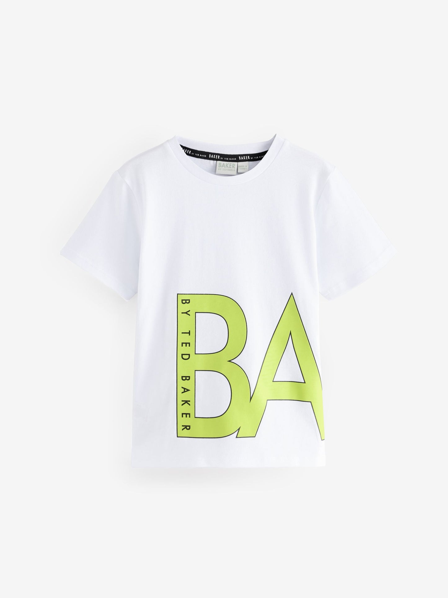 Dsiney Kidz - Baker by Ted Baker Graphic 100% Cotton White T-Shirt image 1