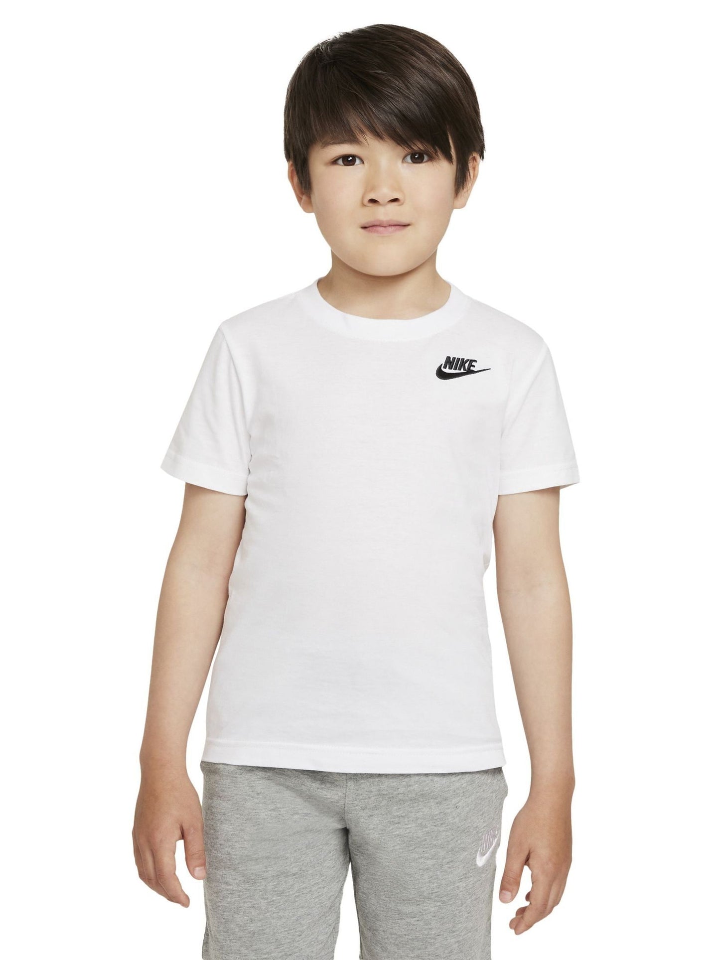Dsiney Kidz - Nike White Little Kids HBR Club T-Shirt image 2