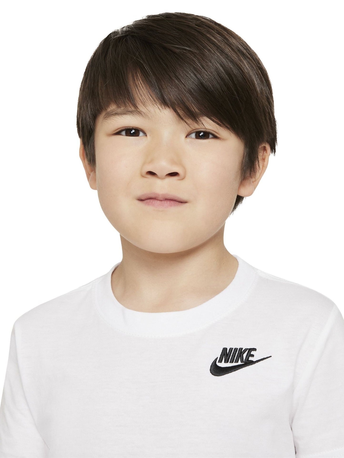 Dsiney Kidz - Nike White Little Kids HBR Club T-Shirt image 4