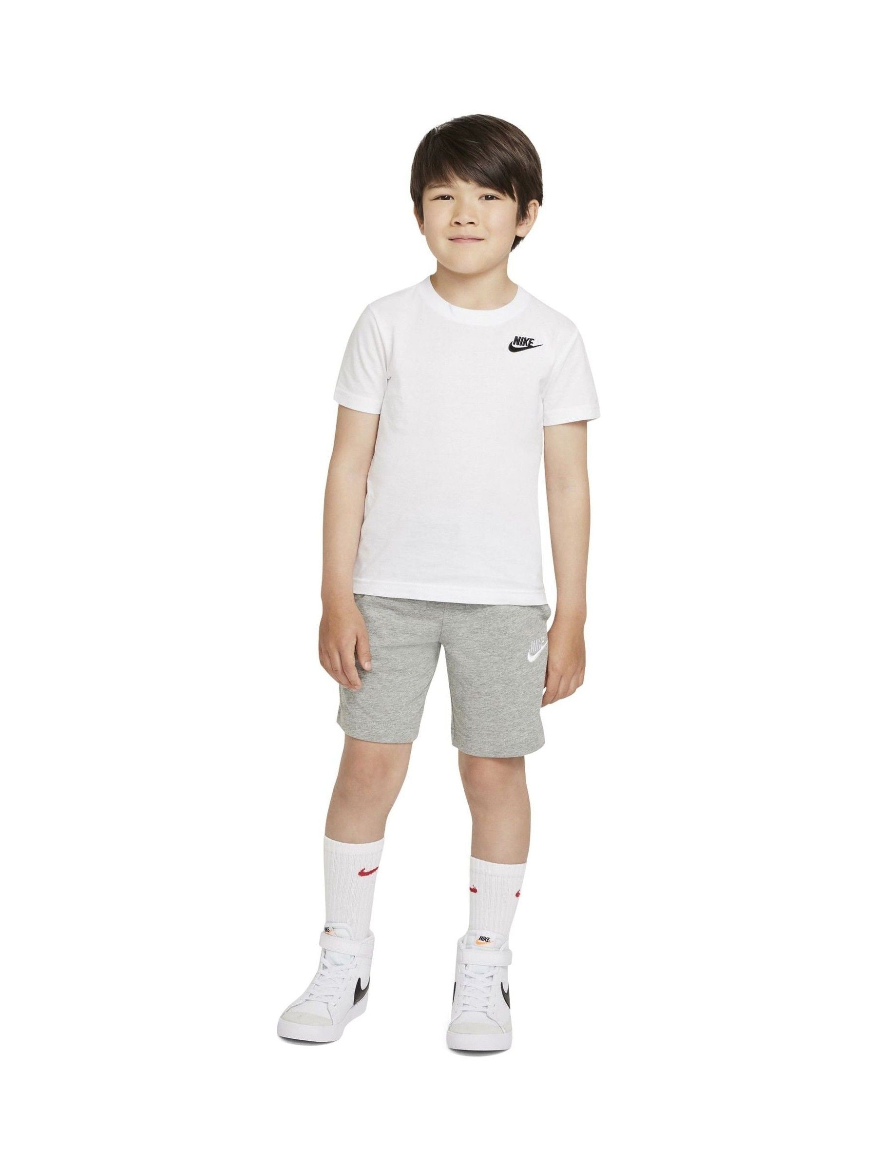 Dsiney Kidz - Nike White Little Kids HBR Club T-Shirt image 1