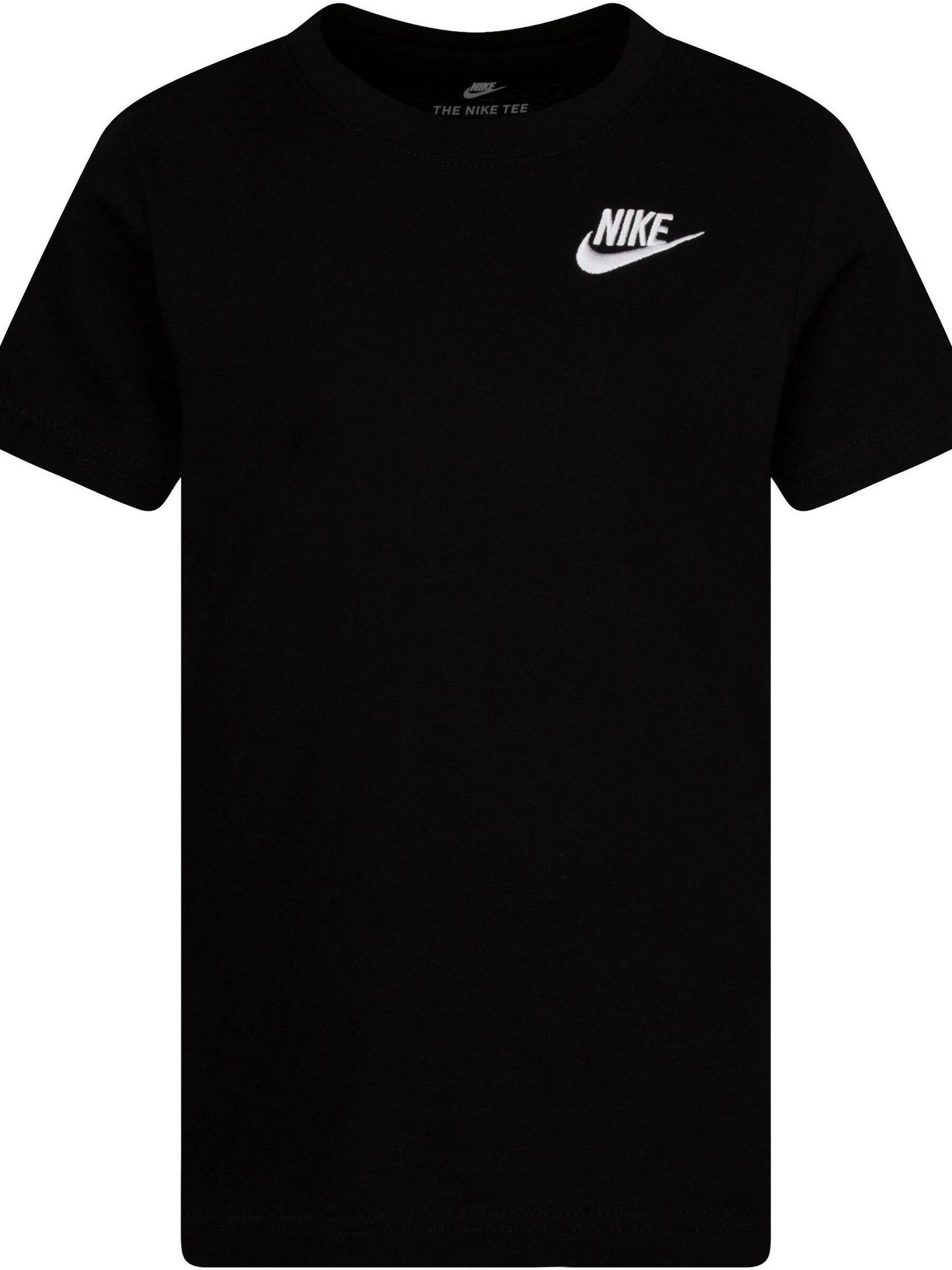 Nike Black Little Kids Futura 100% Cotton T-Shirt image 2