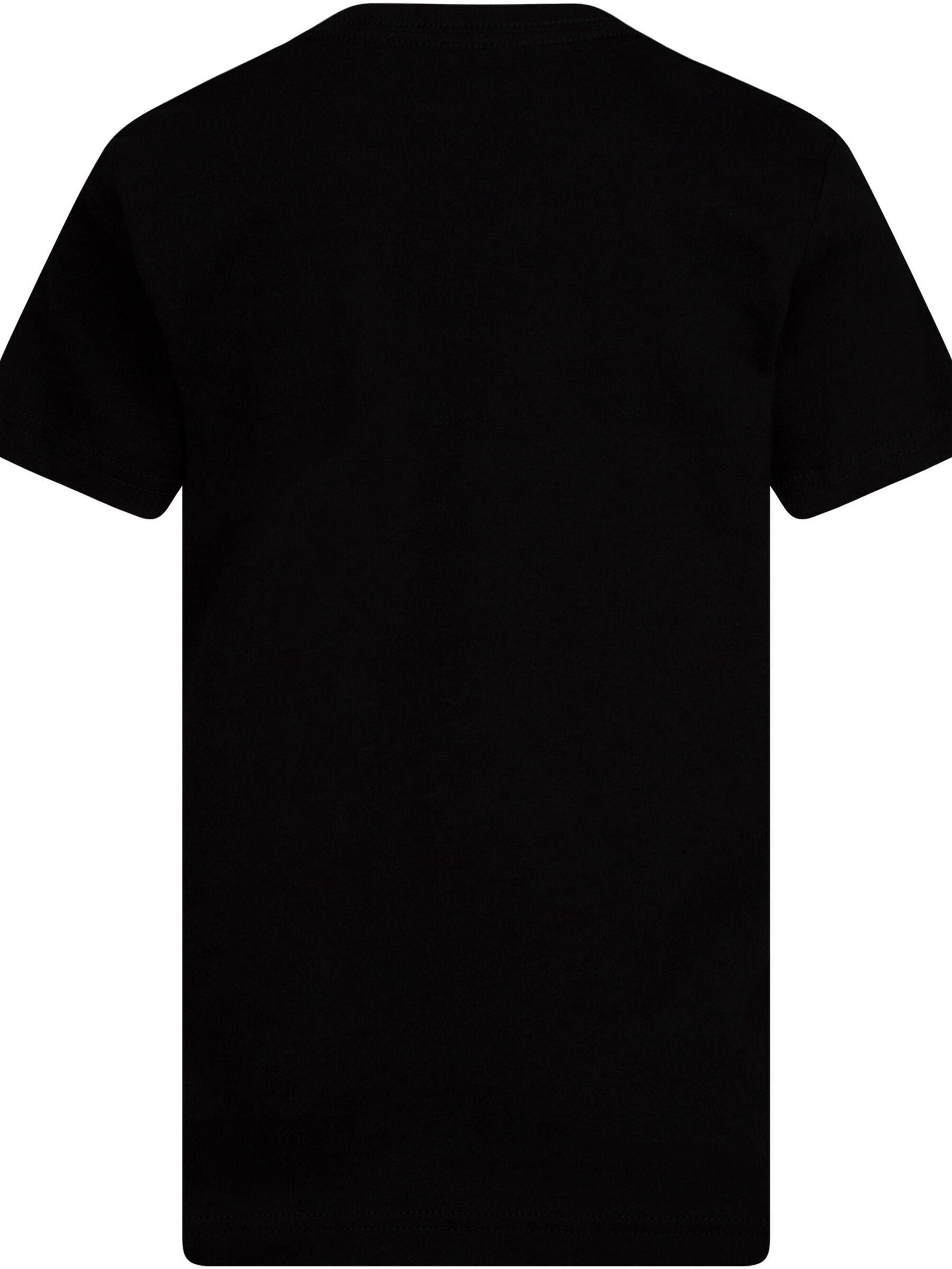 Nike Black Little Kids Futura 100% Cotton T-Shirt image 3