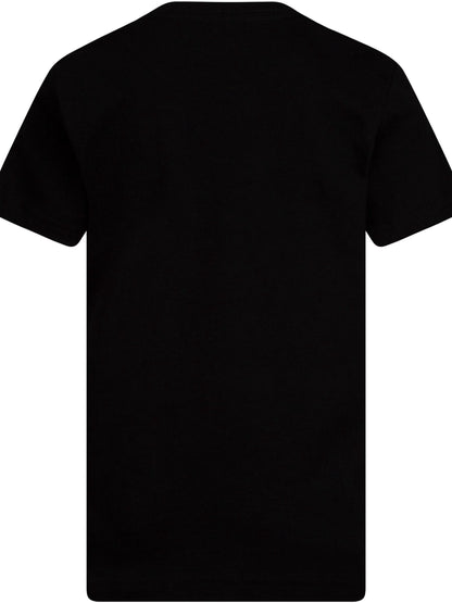 Nike Black Little Kids Futura 100% Cotton T-Shirt image 3