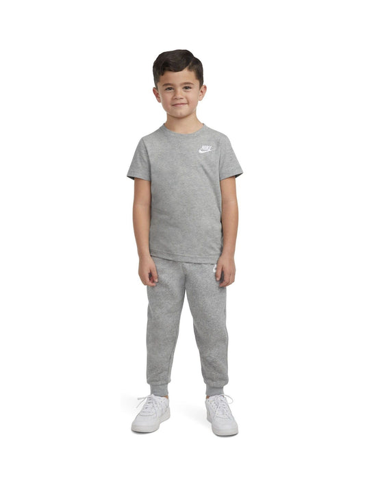 Nike Grey Little Kids Futura 100% Cotton T-Shirt image 1